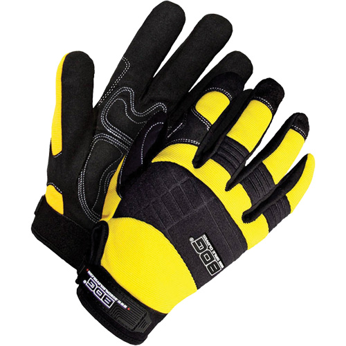 Heavy-Duty Performance Gloves with Padded Palms, Size Small, Synthetic Palm Nia-Chem Ltd.