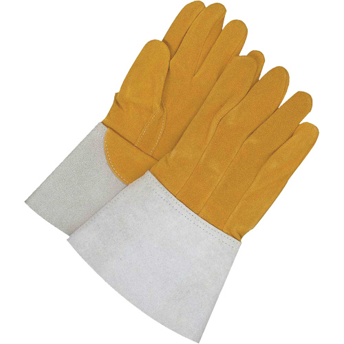 Gants de soudage &agrave; l'arc TIG Gander Brand, Cuir de daim refendu, Taille 2T-Grand Nia-Chem Ltd.