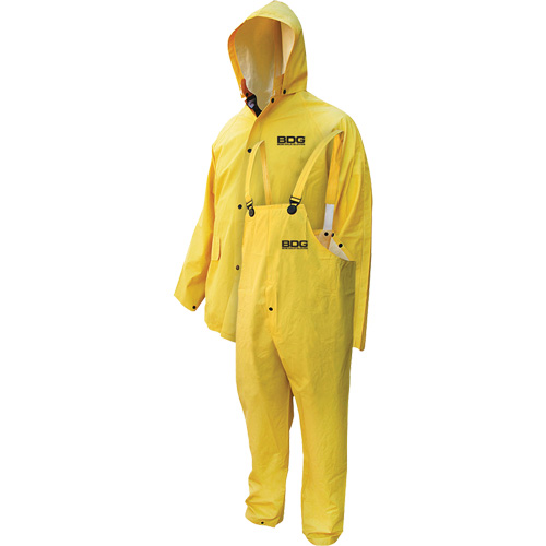 Deny 3-Piece FR Rainwear Suit, 5X-Large, Yellow Nia-Chem Ltd.