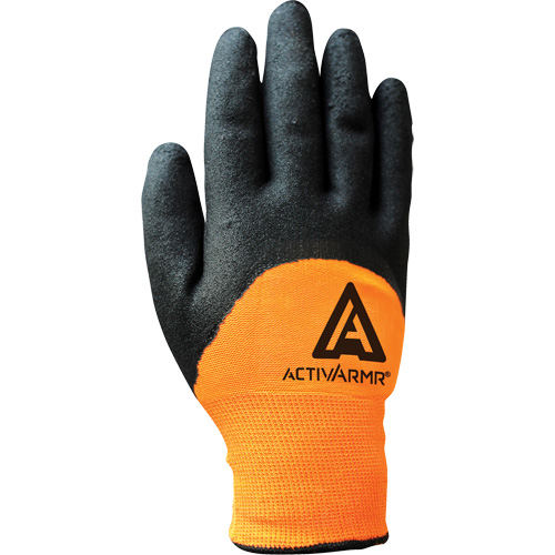 Gants enduits ActivArmr 97-011, Petit, R&ecirc;vetement Nitrile, Calibre 10, Enveloppe en Polyester Nia-Chem Ltd.