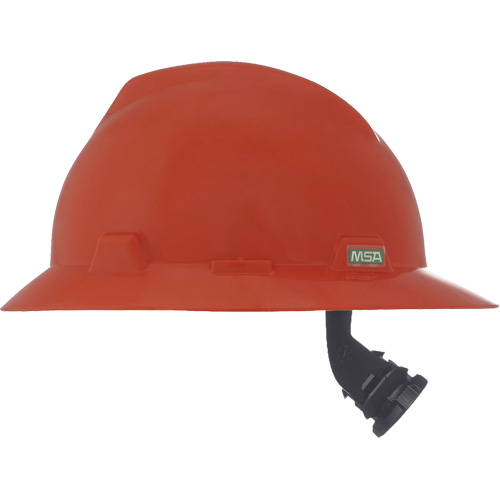 Casque de s&eacute;curit&eacute; &agrave; fente et bordure compl&egrave;te V-Gard, R&eacute;pond aux normes CSA type 1, Suspension Rochet, Non ventil&eacute; Nia-Chem Ltd.