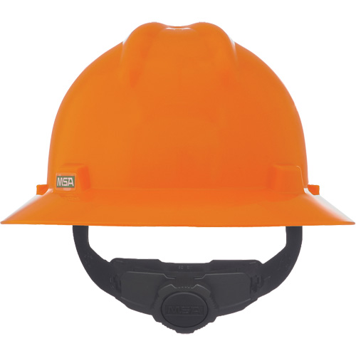 Casque de s&eacute;curit&eacute; &agrave; fente et bordure compl&egrave;te V-Gard, R&eacute;pond aux normes CSA type 1, Suspension Rochet, Non ventil&eacute; Nia-Chem Ltd.