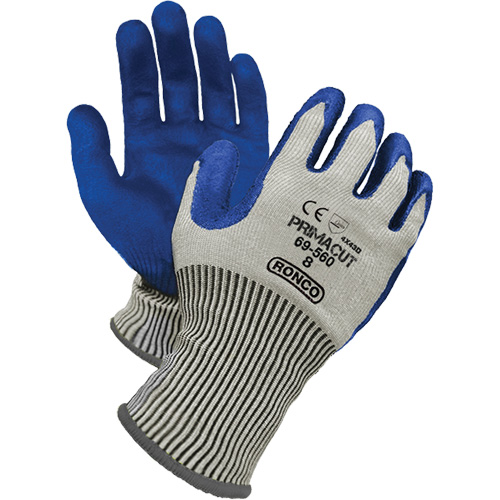 PrimaCut Cut Resistant Gloves, Size 8, 13 Gauge, Nitrile Coated, HPPE Shell, ANSI/ISEA 105 Level 4/EN 388 Level 5 Nia-Chem Ltd.