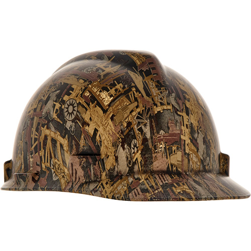 V-Gard&reg; Hydro Dip Hard Hat, Meets CSA Type 1, Ratchet Suspension, Non-Vented Nia-Chem Ltd.