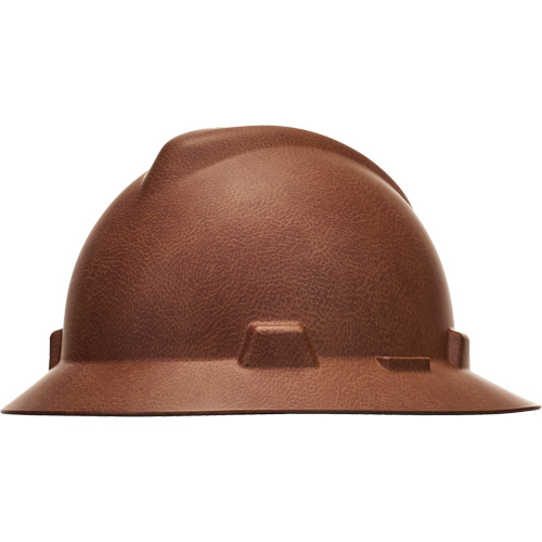 Casque de s&eacute;curit&eacute; &agrave; bordure compl&egrave;te Hydro Dip V-Gard, R&eacute;pond aux normes CSA type 1, Suspension Rochet, Non ventil&eacute; Nia-Chem Ltd.