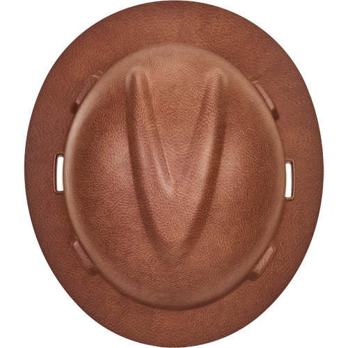 Casque de s&eacute;curit&eacute; &agrave; bordure compl&egrave;te Hydro Dip V-Gard, R&eacute;pond aux normes CSA type 1, Suspension Rochet, Non ventil&eacute; Nia-Chem Ltd.