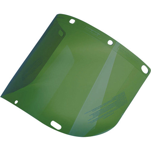&eacute;cran facial form&eacute; Dynamic, Polycarbonate, Teinte Vert Nia-Chem Ltd.