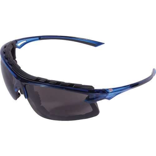 Dynamic Opti-Seal Semi-Rimless Safety Glasses, Smoke Lens, Anti-Fog/Anti-Scratch, ANSI Z87+/Meets/Exceeds CSA Z94.3 Nia-Chem Ltd.