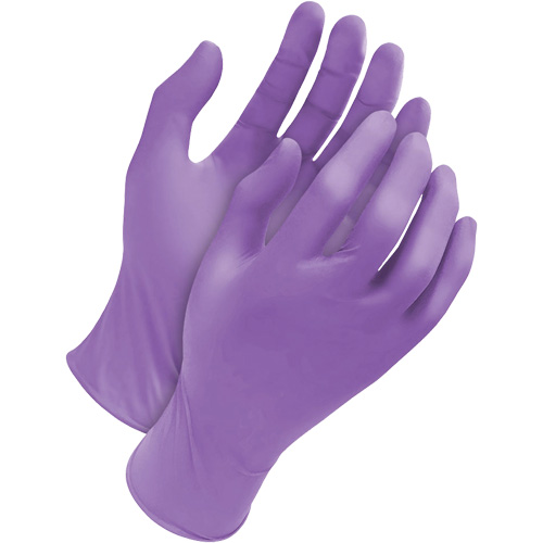 Gants tripolym&egrave;res jetables Deny, Grand, Latex/N&eacute;opr&egrave;ne/Nitrile, 6 mils, Sans poudre, Mauve Nia-Chem Ltd.