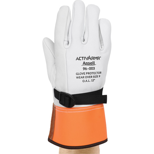 Gants de protection en cuir pour haute tension 96-003, Taille 10, 12" lo Nia-Chem Ltd.