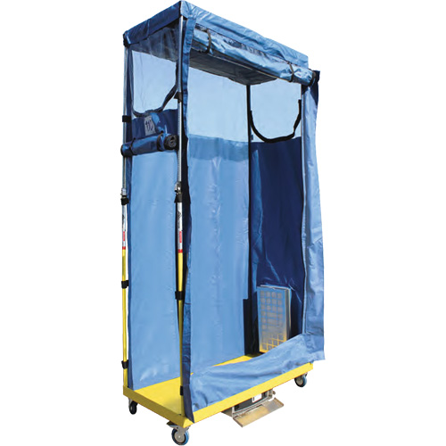 Enceinte de confinement pour le d&eacute;samiantage Nia-Chem Ltd.