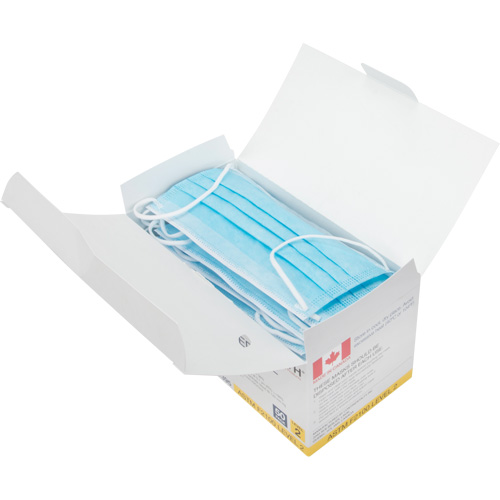 Masques d'intervention jetables, ASTM F2100 Niveau 2, Classe 1 Nia-Chem Ltd.