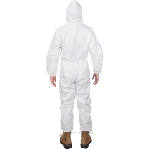 Premium Hooded Coveralls, Small, White, Microporous Nia-Chem Ltd.