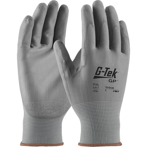 G-Tek&reg; GP Coated Gloves, 2X-Large, Polyurethane Coating, 13 Gauge, Nylon Shell Nia-Chem Ltd.