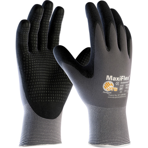 Gants enduits ATG MaxiFlex Endurance, Petit, R&ecirc;vetement Mousse de nitrile, Calibre 15, Enveloppe en Nylon/Lycra Nia-Chem Ltd.