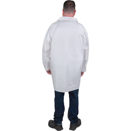 Protective Lab Coat, Microporous, White, Small Nia-Chem Ltd.