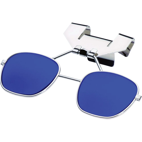 Lentilles sur pince pivotante Klip Lift s&eacute;rie 880 d'Uvex pour casques de s&eacute;curit&eacute; Nia-Chem Ltd.