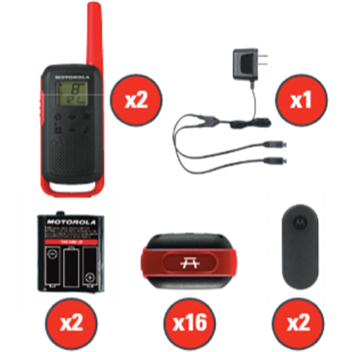 TalkAbout Two-Way Radios, FRS Radio Band, 22 Channels, 32 km Range Nia-Chem Ltd.