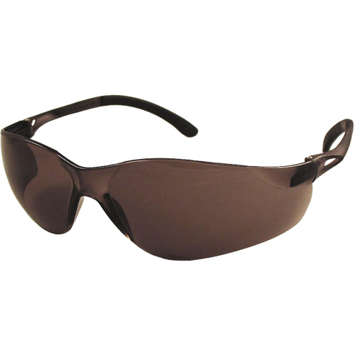 Lunettes de s&eacute;curit&eacute; Sen-Tec, Lentille Gris, Antibu&eacute;e/Anti-&eacute;gratignures, R&eacute;pond ou surpasse la norme CSA Z94.3 Nia-Chem Ltd.