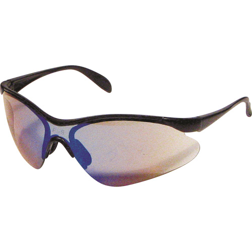 Lunettes de s&eacute;curit&eacute; Miranda, Lentille Miroir bleu, Anti-&eacute;gratignures, R&eacute;pond ou surpasse la norme CSA Z94.3 Nia-Chem Ltd.