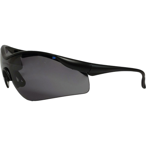 Lunettes de s&eacute;curit&eacute; Miranda, Lentille Gris, Antibu&eacute;e/Anti-&eacute;gratignures, R&eacute;pond ou surpasse la norme CSA Z94.3 Nia-Chem Ltd.