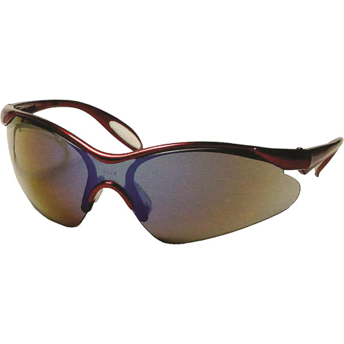 Lunettes de s&eacute;curit&eacute; Miranda, Lentille Miroir bleu, Anti-&eacute;gratignures, R&eacute;pond ou surpasse la norme CSA Z94.3 Nia-Chem Ltd.