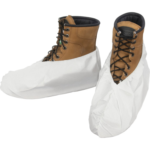 Shoe Covers, One Size, Microporous, White Nia-Chem Ltd.