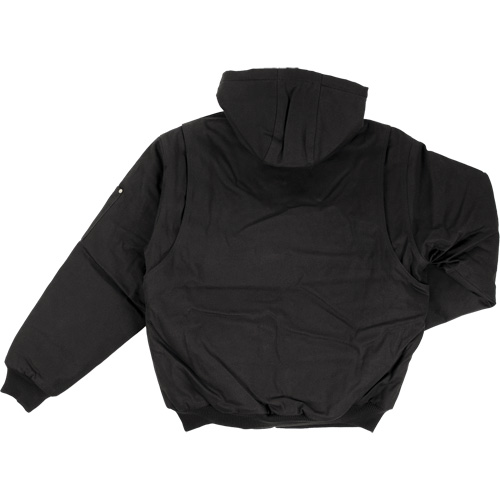 Hooded Duck Bomber Jacket, Men's, Medium (Tall), Black Nia-Chem Ltd.