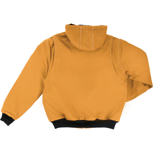 Hooded Duck Bomber Jacket, Men's, Medium (Tall), Brown Nia-Chem Ltd.