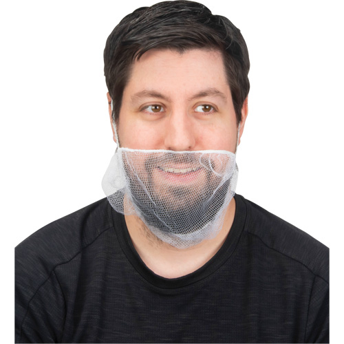 Filets &agrave; barbe, Nylon, Blanc Nia-Chem Ltd.