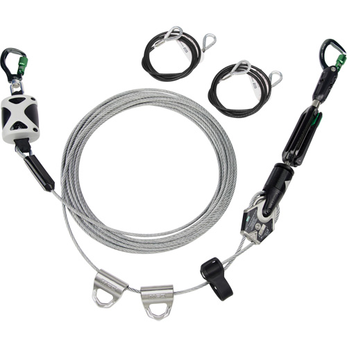 C&acirc;ble de sûret&eacute; horizontal temporaire, C&acirc;ble galvanis&eacute; Nia-Chem Ltd.