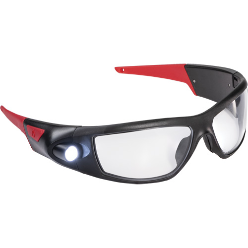 SPG400 Rechargeable Inspection Beam Safety Glasses, Clear Lens, ANSI Z87+ Nia-Chem Ltd.