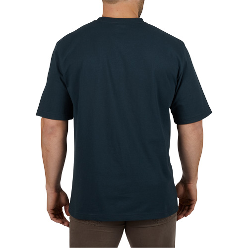 T-shirt robuste avec poche, Hommes, Petit, Bleu Nia-Chem Ltd.