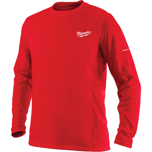 T-shirt &agrave; manches longues Workskin, Hommes, Petit, Rouge Nia-Chem Ltd.