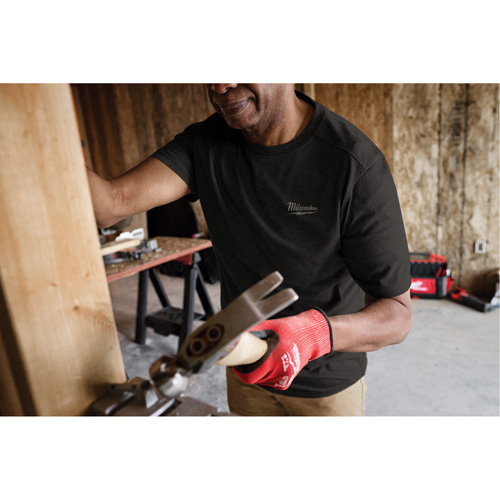 T-shirt de travail hybride, Hommes, Petit, Noir Nia-Chem Ltd.