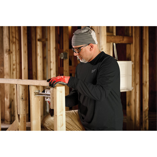 Hybrid Work Tee Shirt, Men's, Small, Black Nia-Chem Ltd.