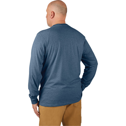 T-shirt de travail hybride, Hommes, Petit, Bleu Nia-Chem Ltd.