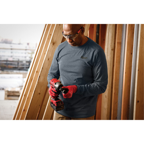 T-shirt de travail hybride, Hommes, Petit, Bleu Nia-Chem Ltd.