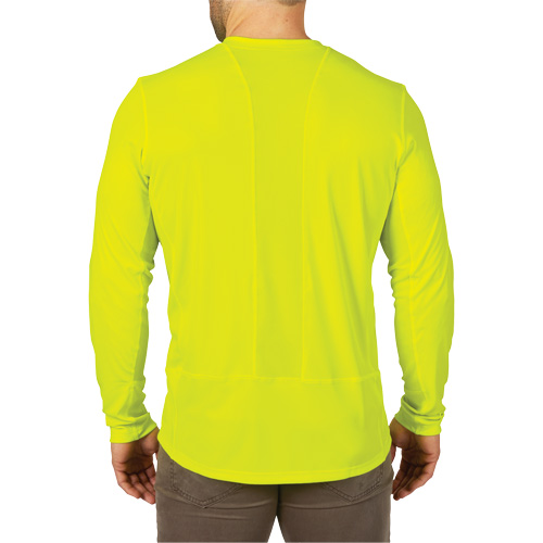 Chandail l&eacute;ger &agrave; haute visibilit&eacute; Workskin, Hommes, Petit, Jaune Nia-Chem Ltd.