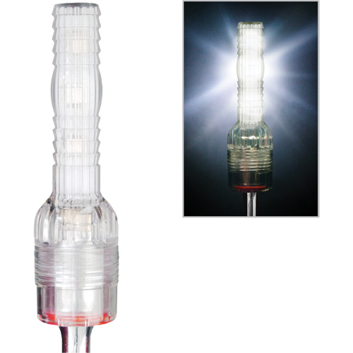 Tige de s&eacute;curit&eacute; de s&eacute;rie lourde avec lumi&egrave;re clignotante Safety Whip Nia-Chem Ltd.