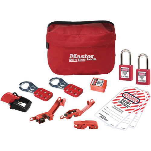 Standard Lockout Kit with Zenex Thermoplastic Locks, Electrical Kit, 13 Components Nia-Chem Ltd.