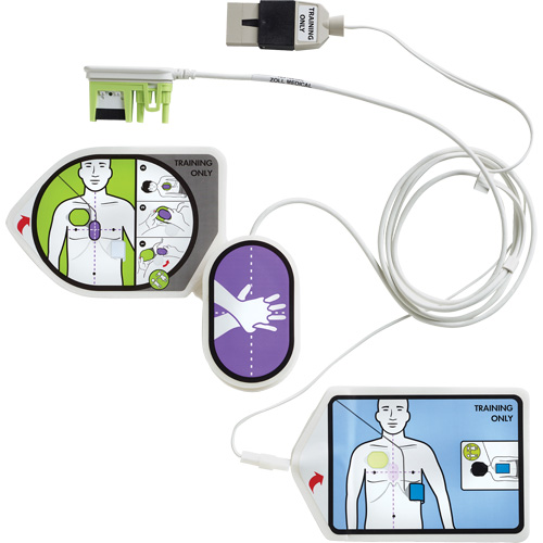 Trousse de formation et d&eacute;monstration RCR Uni-Padz, Zoll AED 3 Pour, Non m&eacute;dical Nia-Chem Ltd.