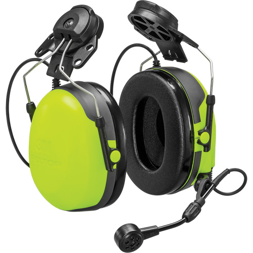 Casques d'&eacute;coute Peltor CH-3, Style Fixation pour casque, 24 dB Nia-Chem Ltd.
