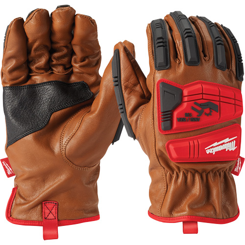 Goatskin Impact Gloves, Small, Grain Leather Palm Nia-Chem Ltd.