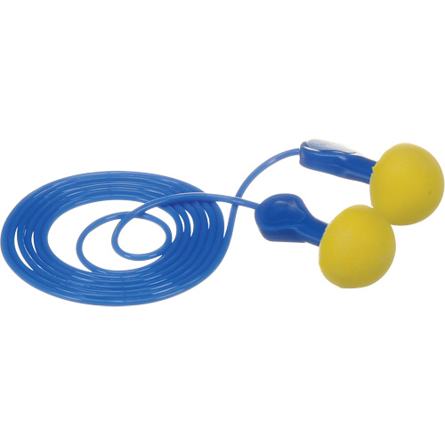 Bouchons d'oreilles rapides de style capsule E-A-R, Avec cordon, Vrac - Sachet coussin, 25 dB NRR, Taille unique Nia-Chem Ltd.