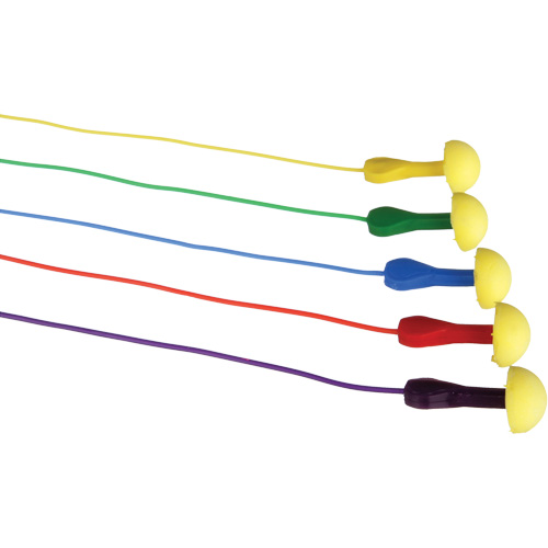 Bouchons d'oreilles rapides de style capsule E-A-R, Avec cordon, Vrac - Sachet coussin, 25 dB NRR, Taille unique Nia-Chem Ltd.