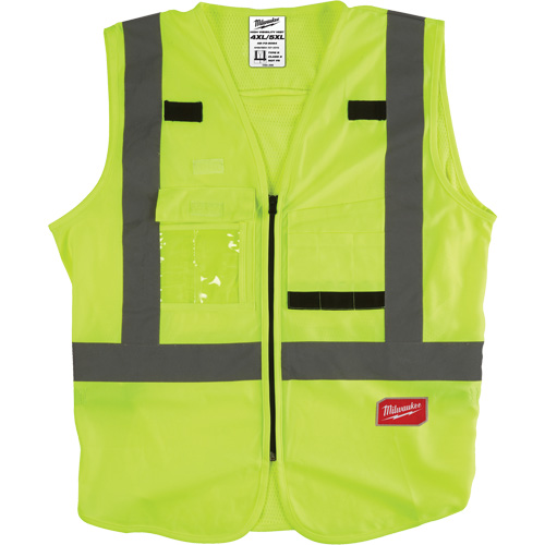 Veste de s&eacute;curit&eacute;, Jaune lime haute visibilit&eacute;, Moyen/Petit Nia-Chem Ltd.