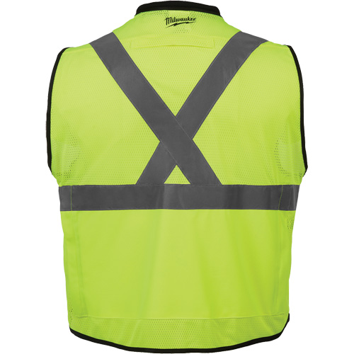 Performance Safety Vest, High Visibility Lime-Yellow, 4X-Large/5X-Large Nia-Chem Ltd.