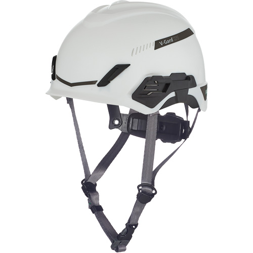 Casque de s&eacute;curit&eacute; V-Gard H1, R&eacute;pond aux normes CSA type 1, Suspension Rochet, Ventil&eacute; Nia-Chem Ltd.