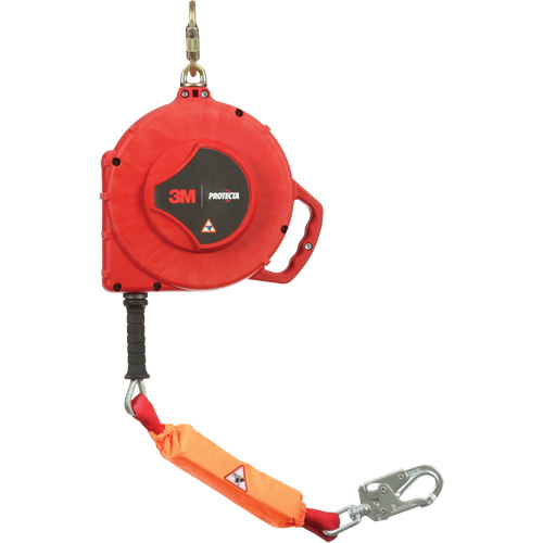Cordage de s&eacute;curit&eacute; autor&eacute;tractable Rebel, 50', Acier galvanis&eacute;, Pivotant Nia-Chem Ltd.